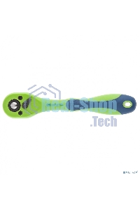 Ключ трещотка Сибртех двухкомпонентная рукоятка 1/2