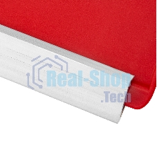 Лопата для уборки снега пластиковая Сибртех, красная, 420х425 мм, без черенка