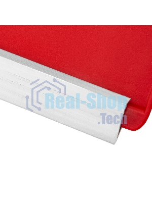 Лопата для уборки снега пластиковая Сибртех, красная, 420х425 мм, без черенка