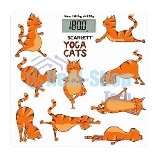 Весы напольные Scarlett йогакот