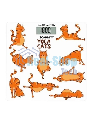 Весы напольные Scarlett йогакот