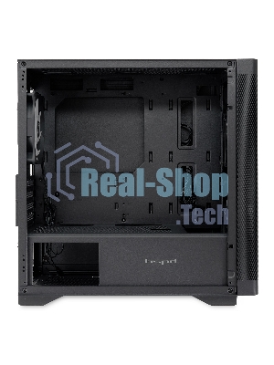 Компьютерный корпус без блока питания HSPD M320, Mesh Mini-tower, черный, slide TG, 0.45 SPCC, 2x140мм ARGb+1x120мм ARGb mATX, mITX 160/340/184мм 2x2.5