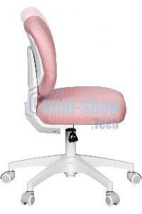 Кресло детское Cactus CS-CHR-3594PK розовый крестов. пластик белый