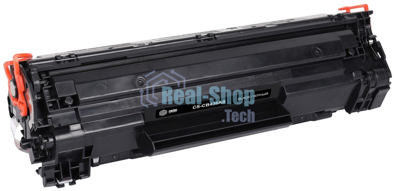 Картридж лазерный Cactus CS-CB436AS (тип CB436A) черный (2000 стр.) для HP LaserJet P1505/M1120 mfp/M1522 mfp