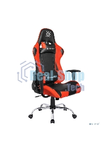 Кресло игровое Defender Azgard черный/Красный, полиуретан, 60 мм