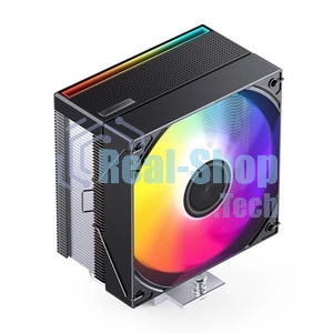 Кулер для процессора CPU Cooler JONSBO CA40 ARGB (225W, 4-pin PWM, 157mm, Al/Cu, 4x6mm, ARGB, 1x120mm, 69.61CFM, 32.6dBA, 1800RPM, S: 1851/1700/1200/115X, AM4/AM5 Black)