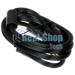 Кабель-удлинитель VGA Pro Cablexpert CC-PVGAX-1.8M, 15M/15F, 1.8м, экран, феррит. кольца, пакет