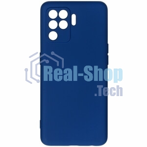 Чехол (клип-кейс) DF oOriginal-11, для Oppo Reno 5 Lite, синий df ooriginal-11 (blue)