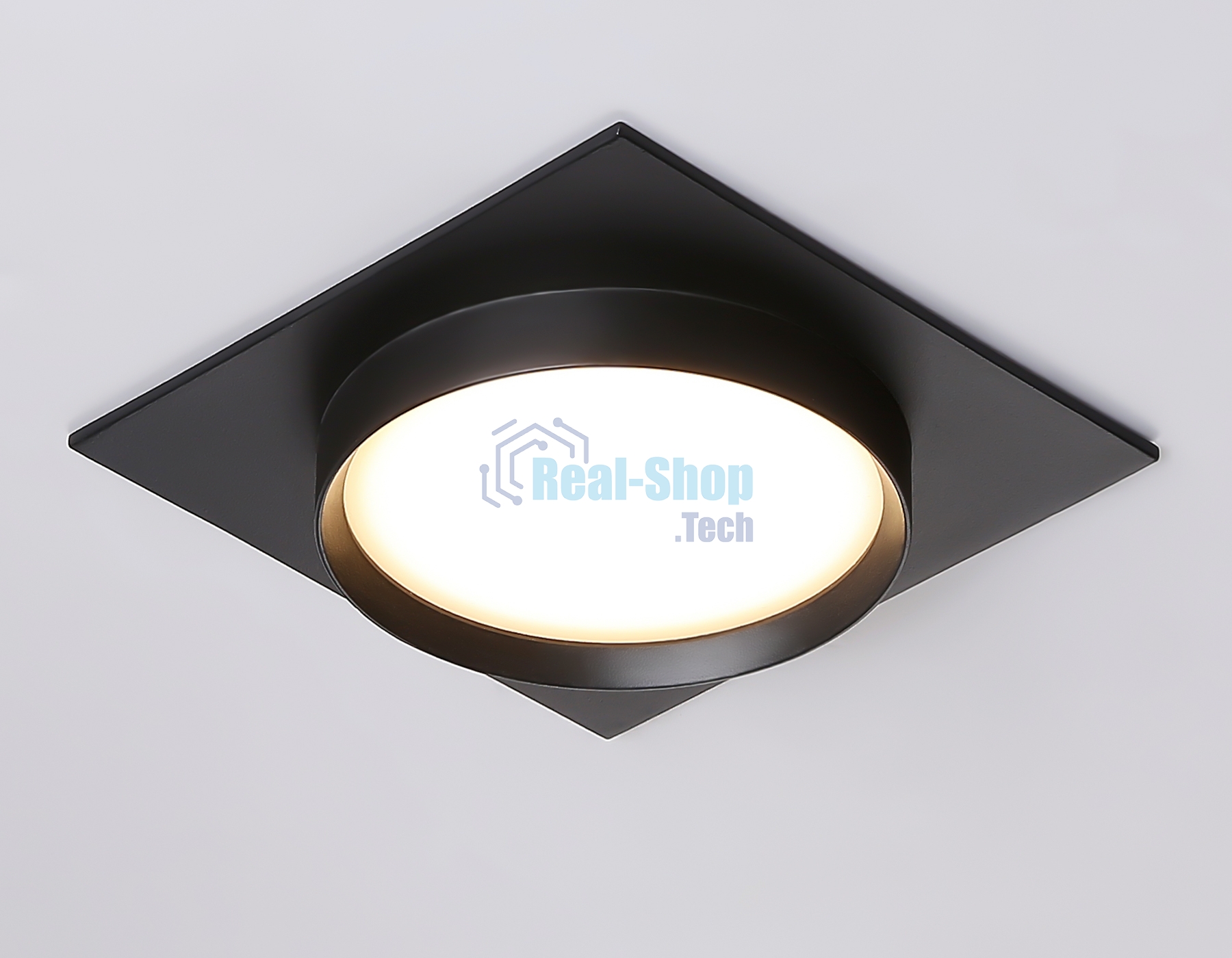 Светильник Ambrella light TN5231 BK черный GX53 110*110*35