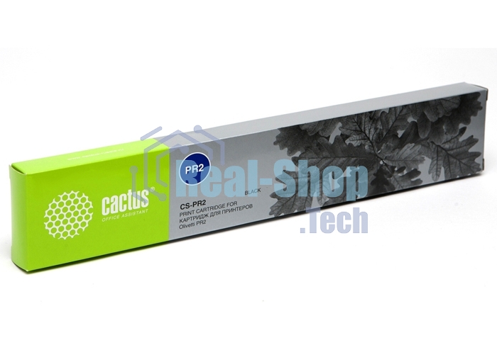 Картридж матричный Cactus CS-PR2 черный (7 мм, 10 м, 2 000 000 знаков) для Olivetti PR2/PR2 Plus
