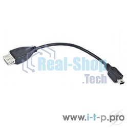 Кабель Gembird/Cablexpert A-OTG-AFBM-002 AF/Mini-BM, 0.15м, пакет