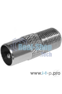 Переход гнездо F-штекер TV PROconnect