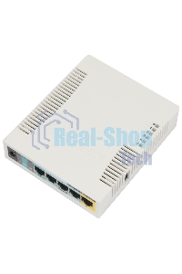 Роутер беспроводной MikroTik RB951UI-2HND N300 10/100BASE-TX белый