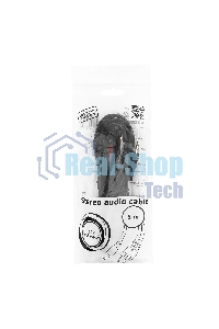 Кабель аудио Gembird Jack3.5/2xRCA, 5.0м