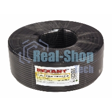 Кабель Rexant RG-58 A/U, (64%), 50 Ом, 100м., черный 01-2003