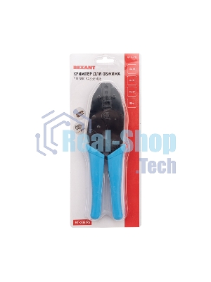Кримпер Rexant HT-301 PA для обжима F и BNC разъемов RG-58, RG-59, RG-62, RG-6