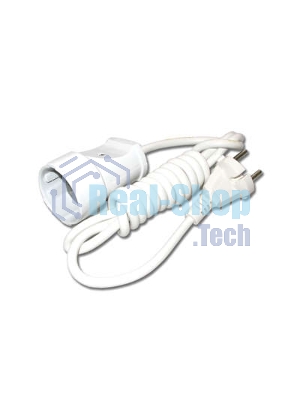 Удлинитель 1х3 м без заземл. 6А IP44 УШ-6 ПВС 2х0.75 UNIVersal 5568946