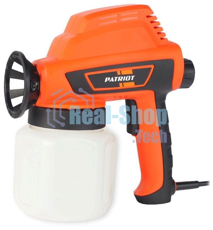 Краскопульт электрический PATRIOT SG110гибкая насадка, 110 Вт., 60 DIN/сек, 300 мл/мин. Резервуар: 800 мл