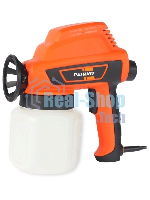 Краскопульт электрический PATRIOT SG110гибкая насадка, 110 Вт., 60 DIN/сек, 300 мл/мин. Резервуар: 800 мл
