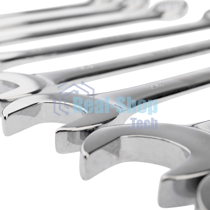 Набор ключей комбинированных Rexant 6х32 мм, 26 шт., CrV, полированный хром