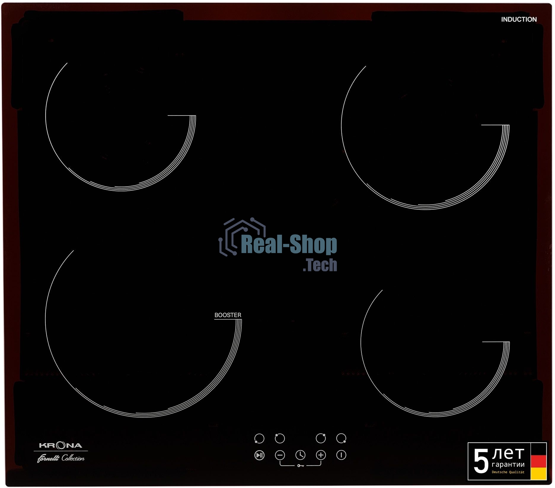 Индукционная варочная панель Krona VENTO 60 BL