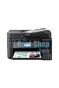 МФУ струйное Epson L6290, (C11CJ60505/C11CJ60405/C11CJ60507/C11CJ60408/C11CJ60406), А4, цветной, печ. до 15/8.5 стр/мин., 4800x1200 dpi (печ.), 1200 x 2400 dpi (скан.), Wi-Fi, Ethernet, USB