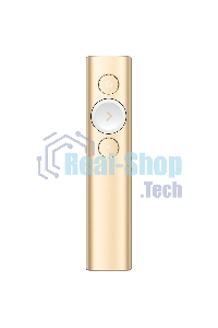 Презентер беспроводной Logitech Spotlight золотистый, радиоканал, USB, кнопки - 3