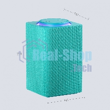 Умная колонка Yandex Станция Макс Zigbee Алиса 65W 1.0 BT/Wi-Fi 10м, (YNDX-00053TRQ), бирюзовый