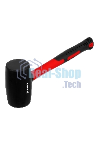 Киянка резиновая Matrix, 680 г, черная резина, фибергласовая рукоятка