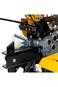 Мотоблок Denzel DPT-170SB, 7 л.с., ремен.сцеп, фрез 3х4, ШОМ, без колес, передачи 2В/1Н