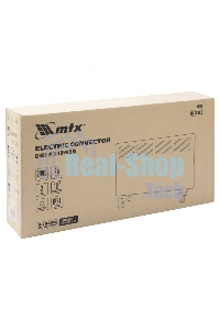 Конвектор MTX КМ-2000.2 белый, 2000 Вт, 25 м2, термостат
