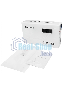 Настенный стабилизатор напряжения SMARTWATT AVR SLIM 3000RW (100W - 260W, 3000VA, 3 кВт, 50 Гц, LED-дисплей, релейный, Н