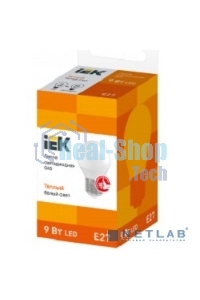 Лампа cветодиодная Iek LLE-G45-9-230-30-E27 ECO G45 шар 9Вт 230В 3000К E27