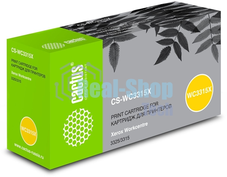 Картридж лазерный Cactus CS-WC3315X (106R02310) черный (5000 стр.) для Xerox WorkCentre 3315/3325