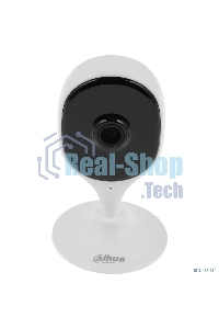 Компактная IP-видеокамера Dahua DH-IPC-C3AP-0280B с Wi-Fi 2.4ГГц 3Мп, 1/3.2” CMOS, объектив 2.8мм, обнаружение людей, ИК 10м, микрофон, динамик