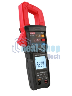 Напряжение постоянного/переменного тока (600 В); Токоизмерительные клещи UT202BT постоянный/переменный ток (600А); Сопротивление (100 МОм); Частота (1000 Гц); Емкость (100мФ); Температура (1000 ℃); Bluetooth