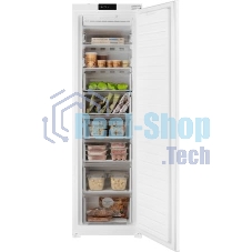 Встраиваемый морозильник Freezer Weissgauff WFI 178 V white