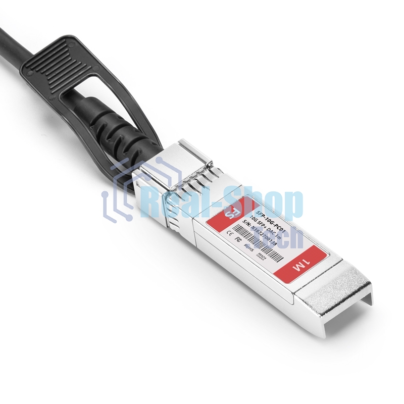 Твинаксиальный медный кабель 1m (3ft) Generic Compatible 10G SFP+ Passive Direct Attach Copper Twinax Cable #74617