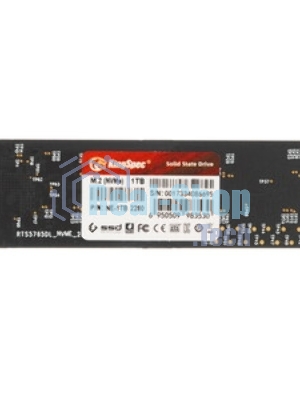 Накопитель SSD KingSpec NE-1Tb, 1Tb, PCIe 3.0 x4, M.2 2280, NVMe, R/W 2400/1900
