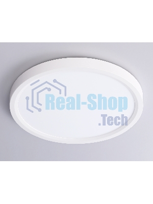 Светильник светодиодный ультратонкий Ambrella light FZ1901 WH белый IP54 13W 3000K-6500K CCT-переключатель D230*25 (Без ПДУ)
