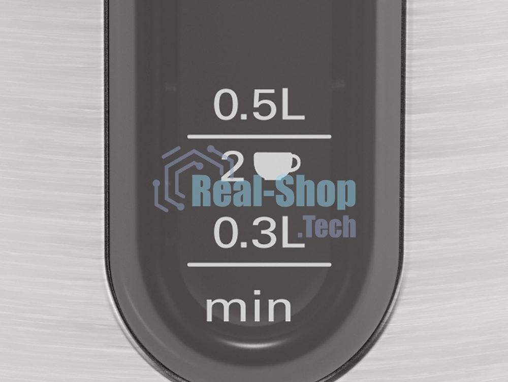 Чайник электрический Bosch TWK4P440 черный, 1.7 л, 2400 Вт, скрытый нагревательный элемент