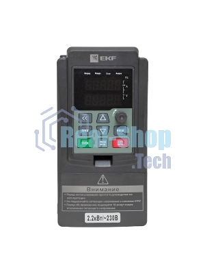 Преобразователь частоты 2.2/4кВт 1х230В VECTOR-100 PROxima EKF VT100-2R2-1B
