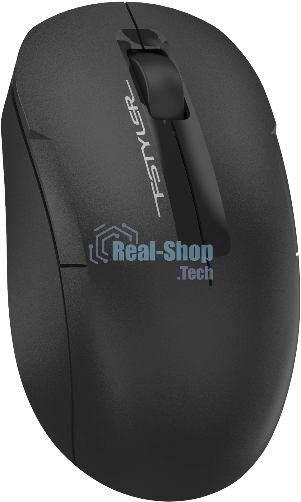 Мышь беспроводная A4Tech Fstyler FG15CS Air2 черный, 1200 dpi, радиоканал, USB, кнопки - 3