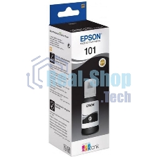 Картридж струйный Epson L101 C13T03V14A черный (127мл) для Epson L4150/L4160/L6160/L6170/L6190