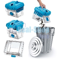 Пылесос Thomas DryBOX+AquaBOX Parkett белый/синий, 325/1700Вт, уборка сухая, пылесборник контейнер 2.6 л