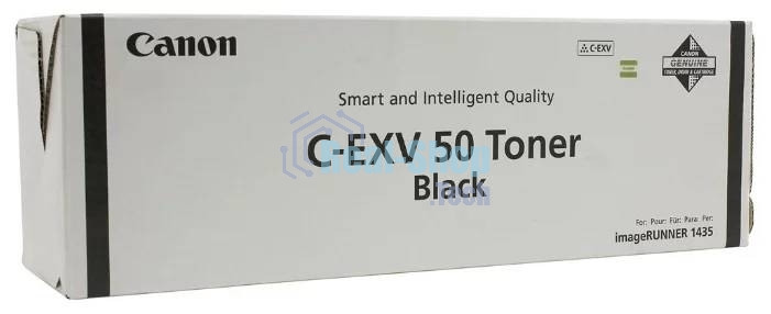 Картридж лазерный Canon C-EXV 50 Toner Black (9436B002), черный, 17600 стр при 6% (689g*1), для IR1435/1435i/1435iF