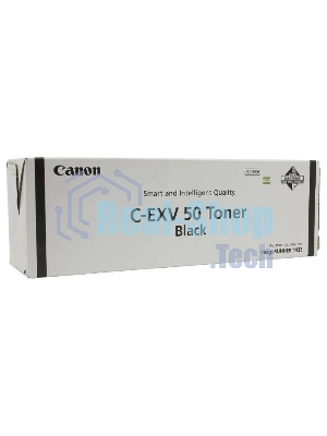 Картридж лазерный Canon C-EXV 50 Toner Black (9436B002), черный, 17600 стр при 6% (689g*1), для IR1435/1435i/1435iF