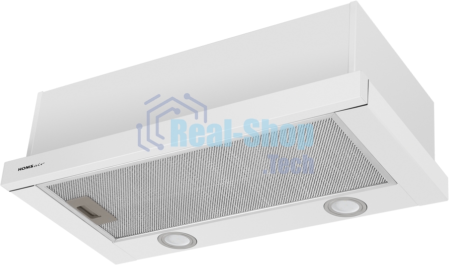 Вытяжка телескопическая HOMSair Flat 50 белый, 50 см, 520 куб. м/ч, 47 дБ