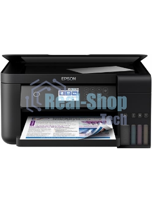 МФУ струйное Epson L6160 (C11CG21404), струйный СНПЧ копир/принтер/сканер A4 Duplex Net WiFi USB RJ-45 черный