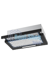 Вытяжка встраиваемая Evelux TEL 60 B черный, 60 см, 670 куб. м/ч, 46 дБ